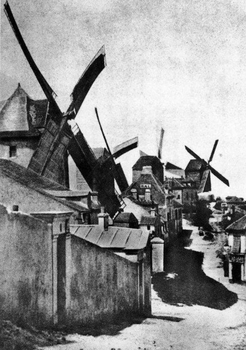 Les vieux moulins de Montmartre