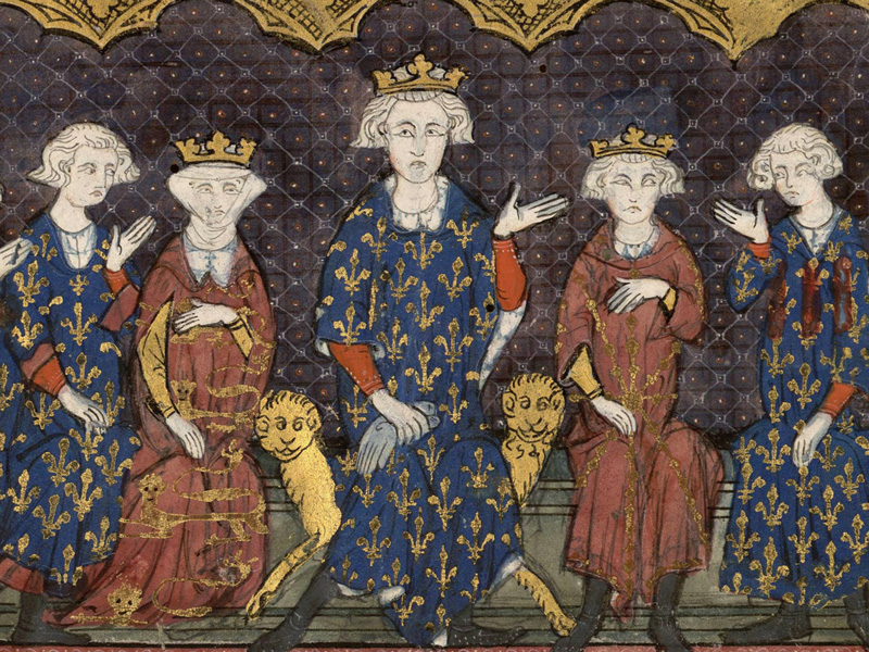 La mal&eacute;diction de Jacques de Molay et les rois maudits, Philippe le Bel et ses fils