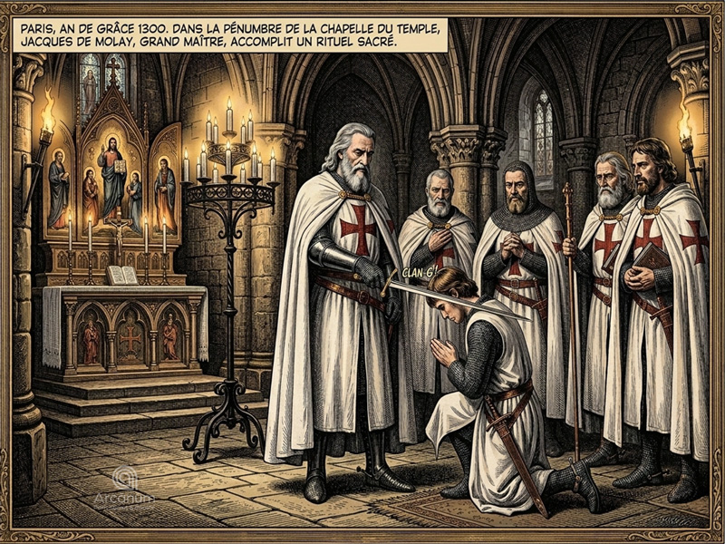 Cette visite guid&eacute;e &laquo;&nbsp;secrets des templiers&nbsp;&raquo; est une v&eacute;ritable reconstitution de l&rsquo;histoire de l&rsquo;Ordre du temple &agrave; Paris, pour d&eacute;couvrir leur histoire, leurs secrets et leur myst&egrave;res au coeur du Marais