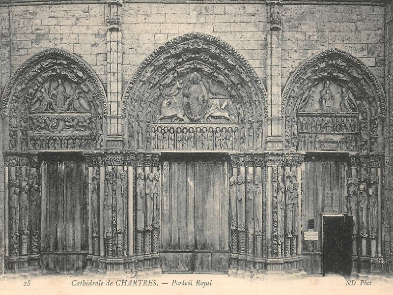 Notre-Dame de Paris et la g&eacute;om&eacute;trie sacr&eacute;e m&eacute;di&eacute;vale, nombre d'or, proportions gothiques
