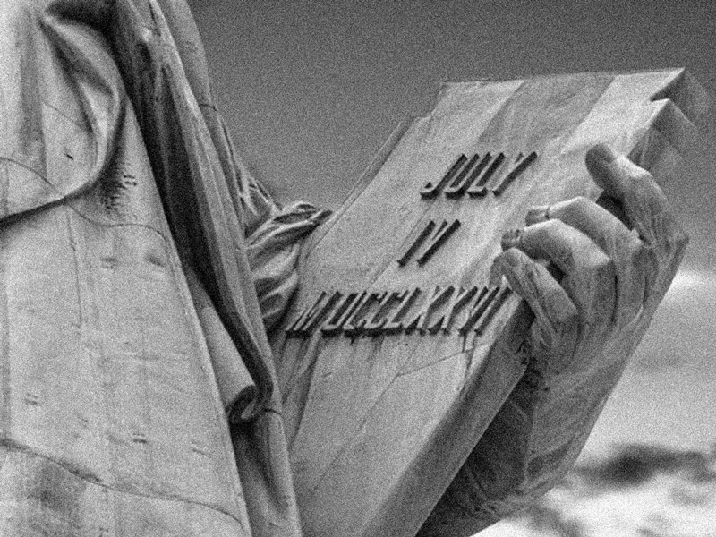 Tablette statue de la liberté - 4 juillet 1776