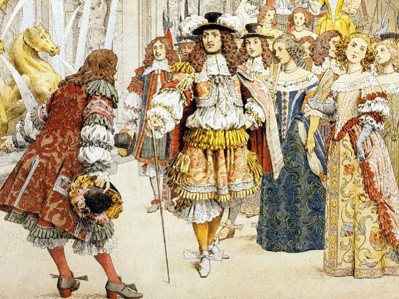 L&rsquo;arrestation de Nicolas Fouquet par d'Artagnan