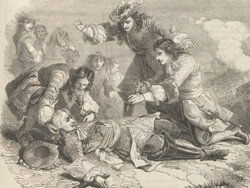 La mort de d'Artagnan et son enterrement