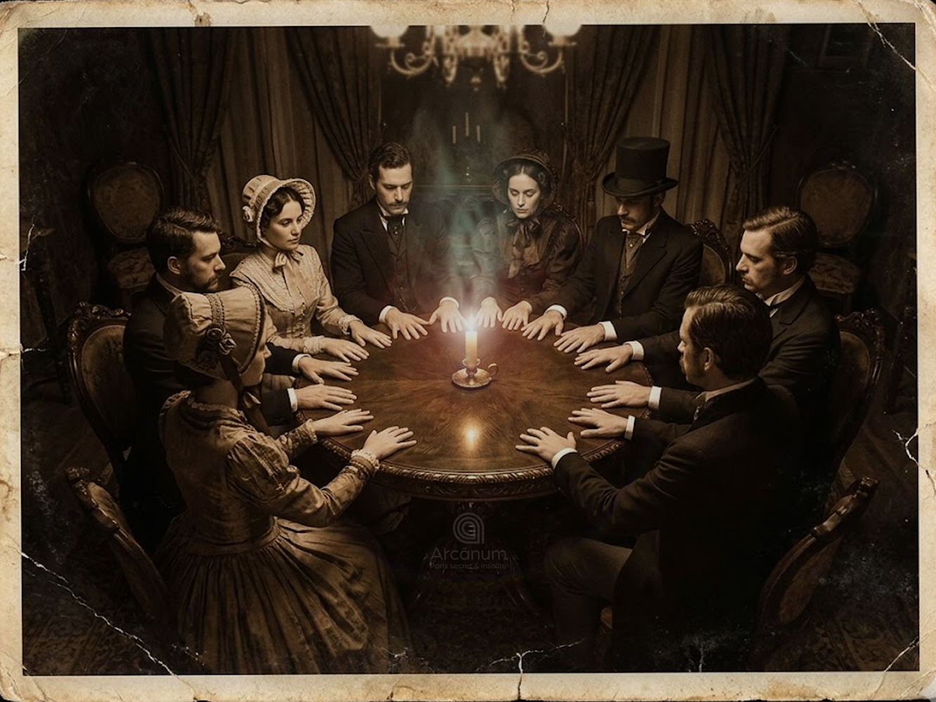 Spiritisme à Paris : Allan Kardec, spirites et médiums