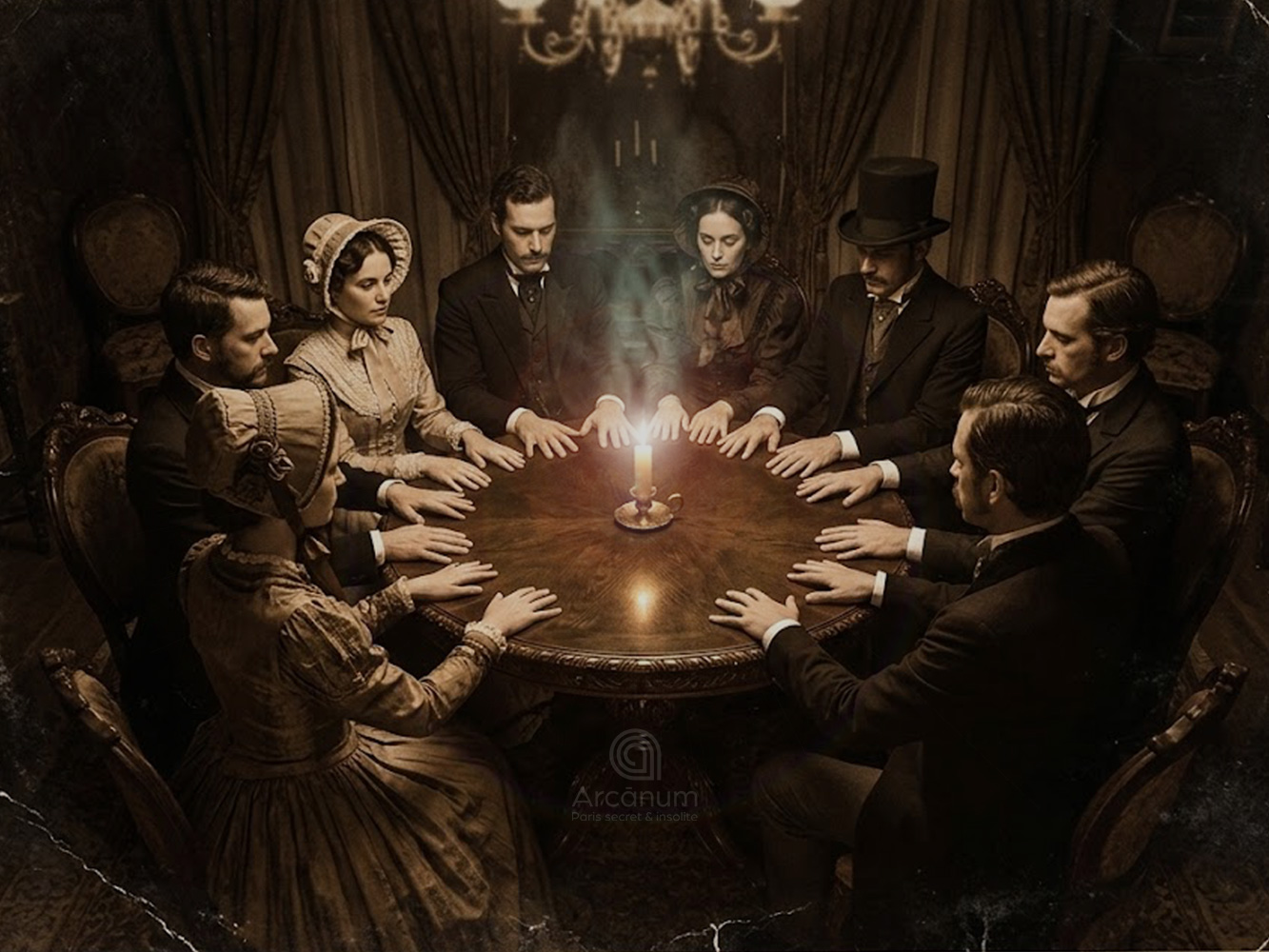 Spiritisme à Paris : Allan Kardec, spirites et médiums