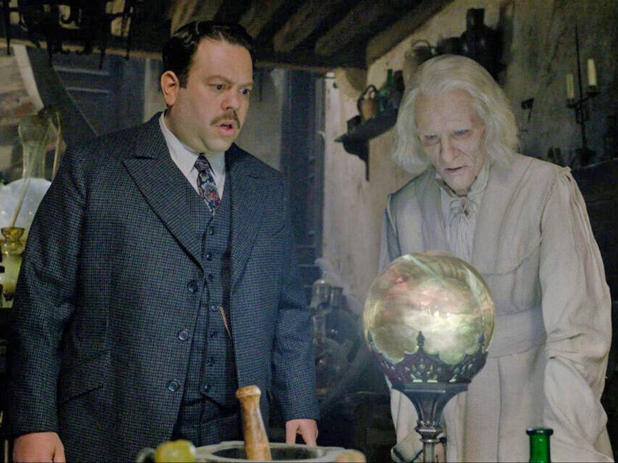 Harry Potter et Nicolas Flamel l'alchimiste