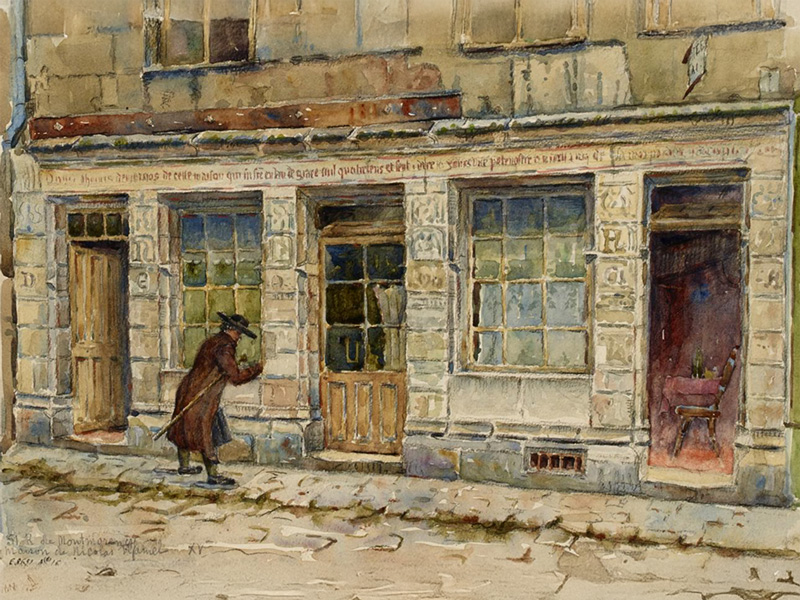 Maison de Nicolas Flamel - Alchimiste &agrave; Paris