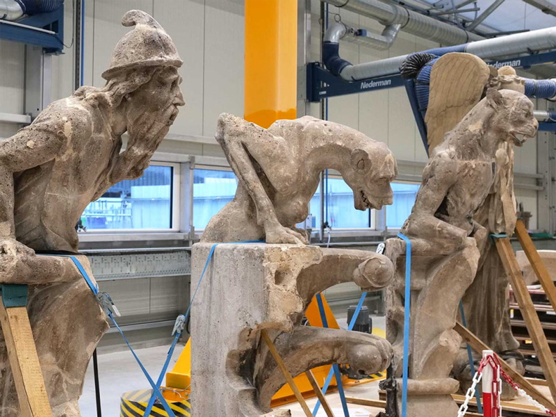 Notre-Dame de Paris restauration apr&egrave;s l&rsquo;incendie de 2019, avenir des chim&egrave;res et des gargouilles