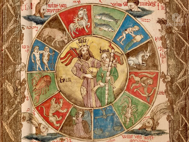 Manuscrit d&rsquo;astrologie m&eacute;di&eacute;vale, tradition herm&eacute;tique et science royale &agrave; Paris