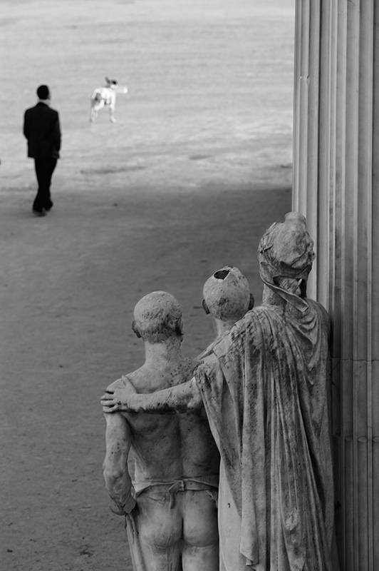 La contemplation des atlantes - Jardin des Tuileries