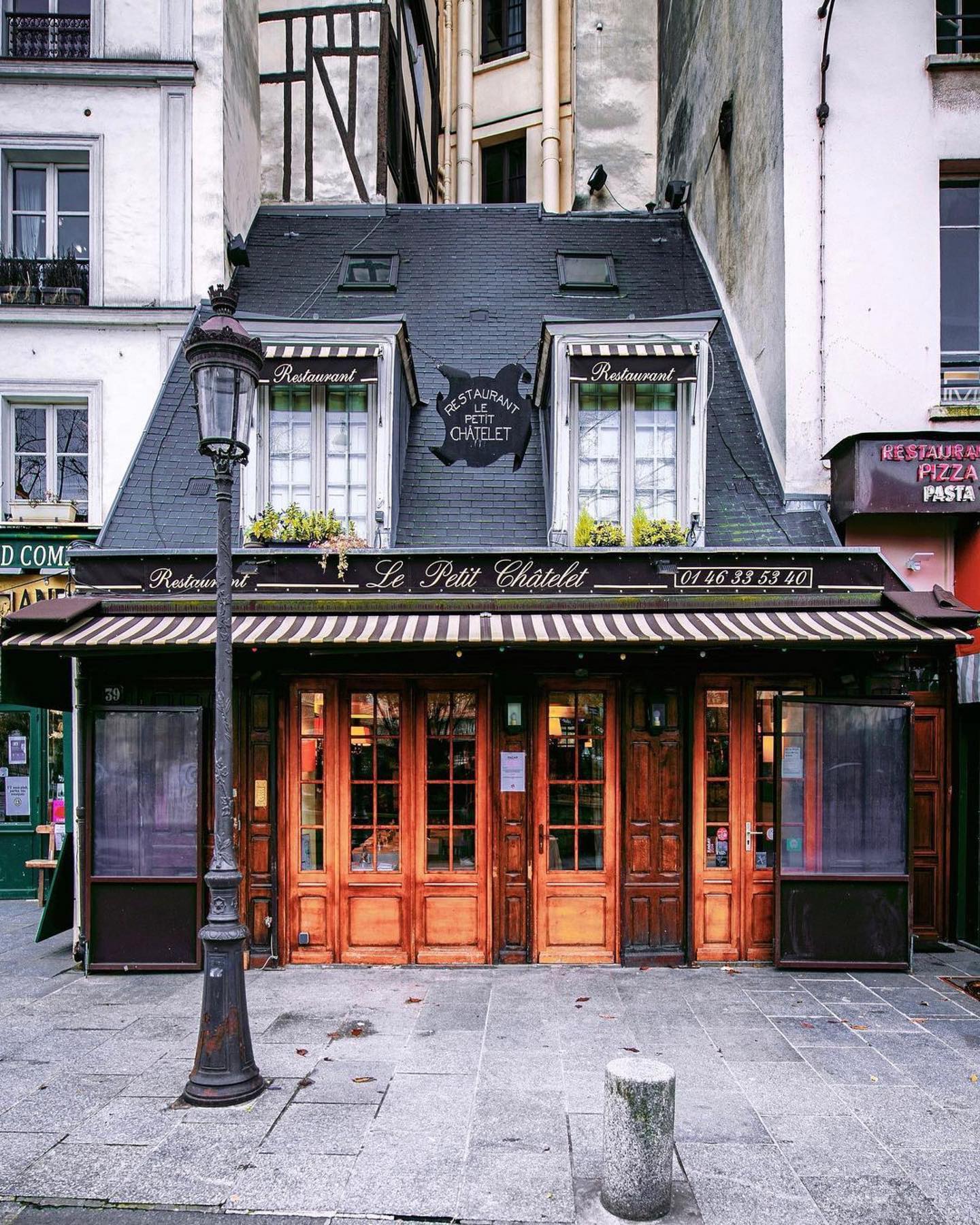 le restaurant du petit Châtelet propose une cuisine française traditionnelle