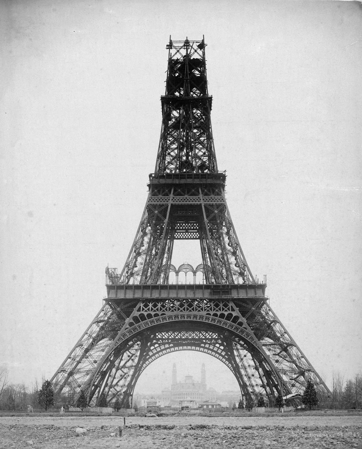 La construction de la Tour Eiffel
