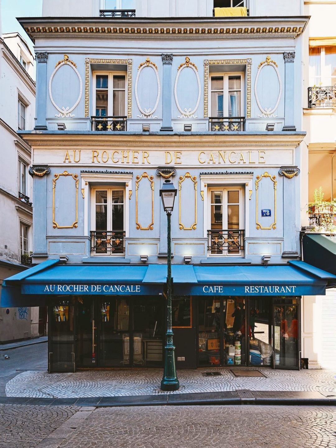 Restaurant "Au rocher de Cancale" à Paris