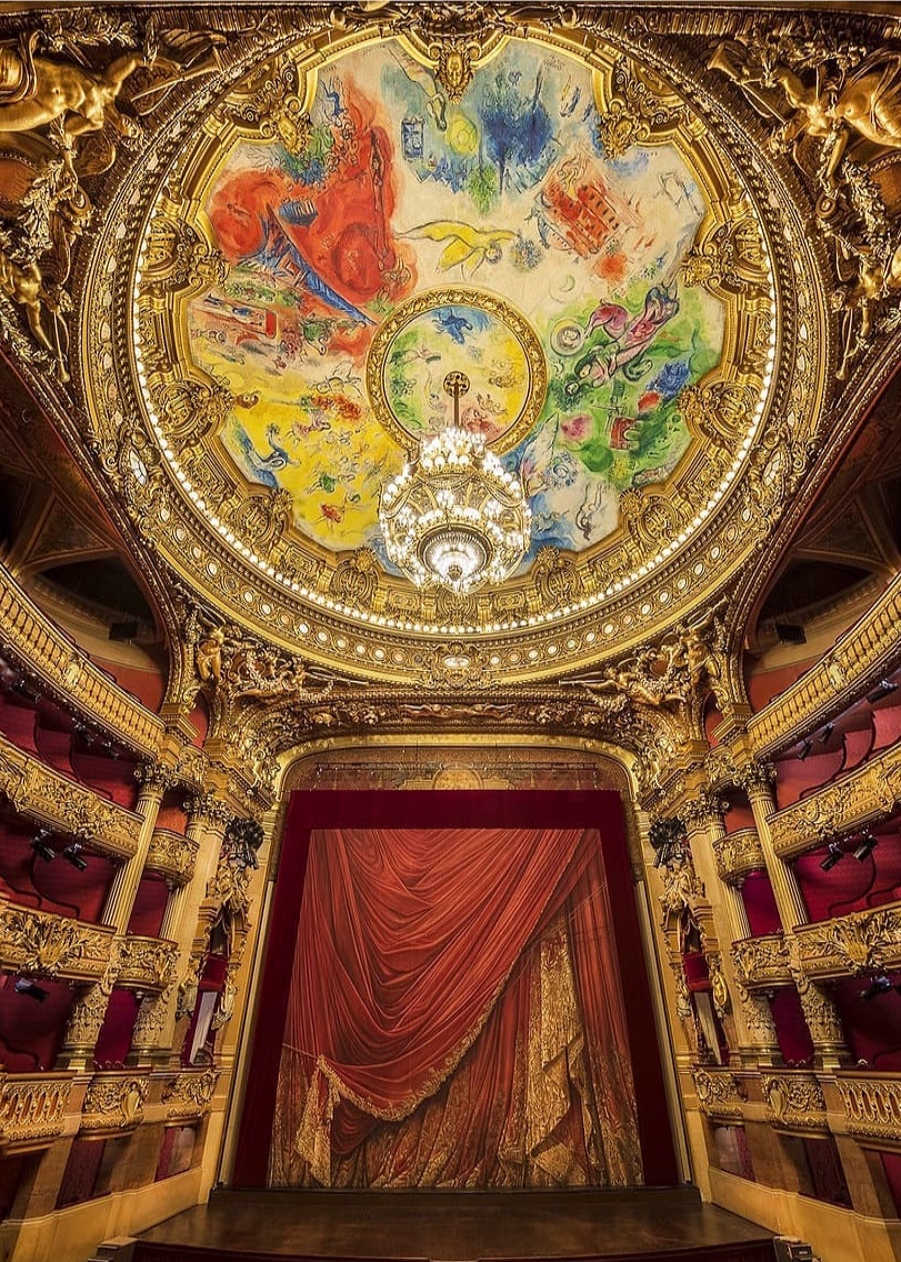 La grande salle de l'Opera Garnier