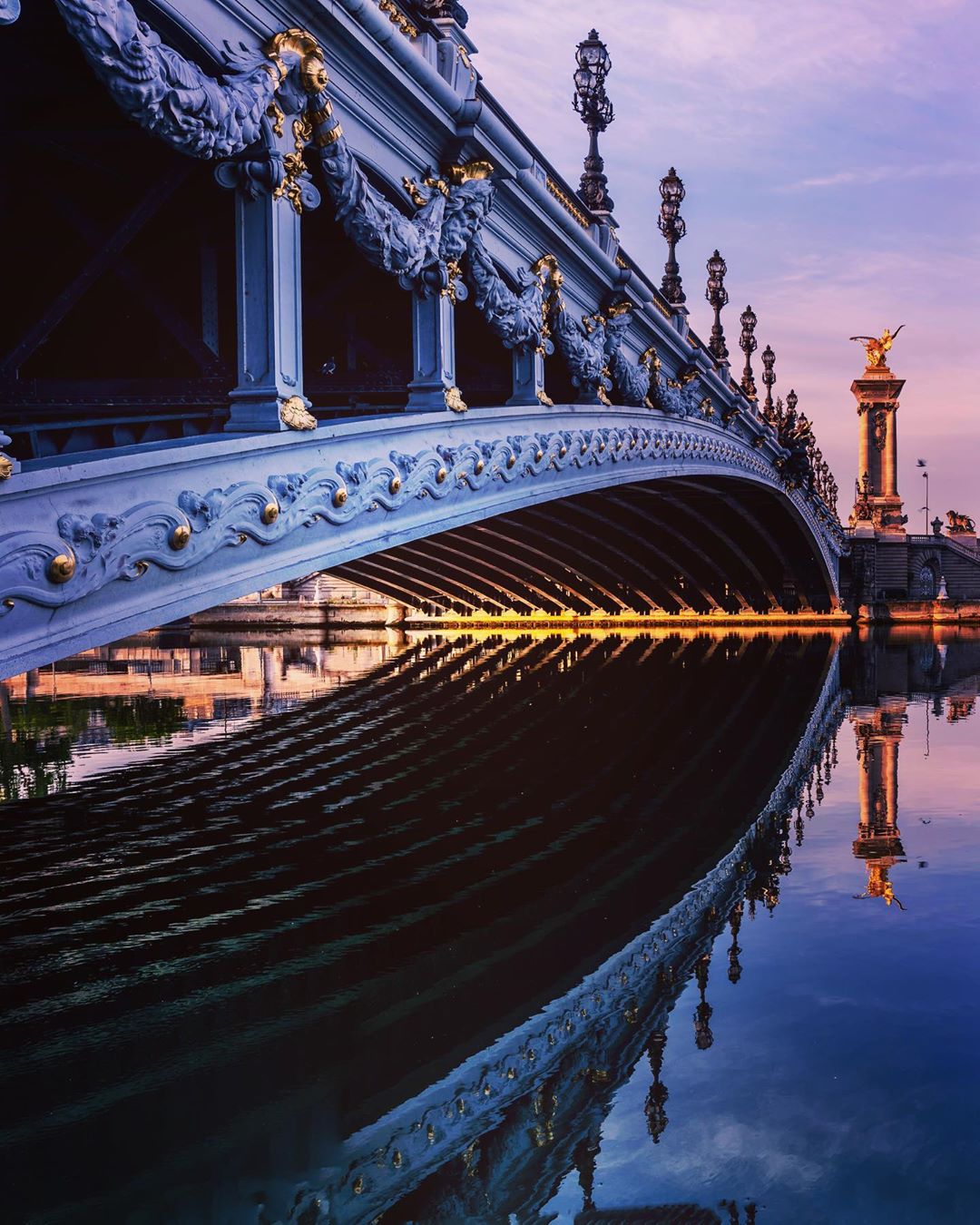 Le pont Alexandre III, Inauguré à l'exposition universelle de 1900